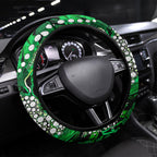 Melbourne Stars Steering Wheel Cover Graffiti Urban Aboriginal Dot Abstract Design