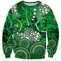 Melbourne Stars Sweatshirt Graffiti Urban Aboriginal Dot Abstract Design