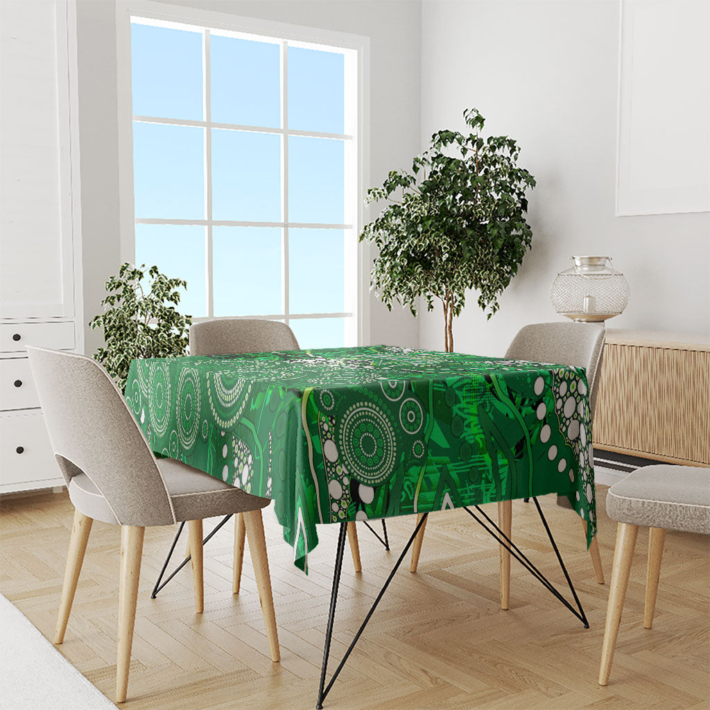 Melbourne Stars Tablecloth Graffiti Urban Aboriginal Dot Abstract Design