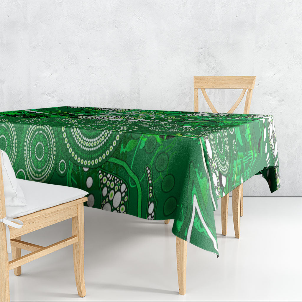Melbourne Stars Tablecloth Graffiti Urban Aboriginal Dot Abstract Design
