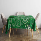 Melbourne Stars Tablecloth Graffiti Urban Aboriginal Dot Abstract Design