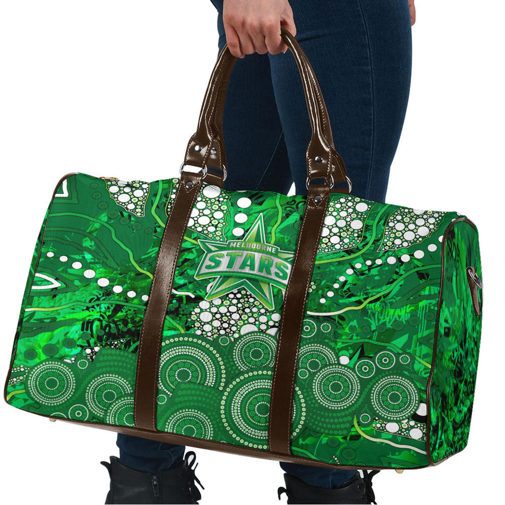 Melbourne Stars Travel Bag Graffiti Urban Aboriginal Dot Abstract Design