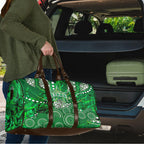 Melbourne Stars Travel Bag Graffiti Urban Aboriginal Dot Abstract Design