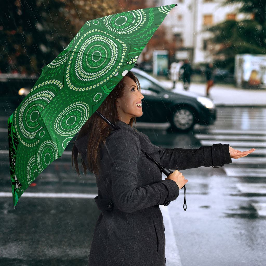 Melbourne Stars Umbrella Graffiti Urban Aboriginal Dot Abstract Design
