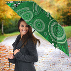 Melbourne Stars Umbrella Graffiti Urban Aboriginal Dot Abstract Design