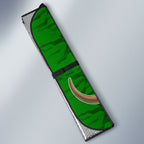 Personalized Australia Soccer Kangaroo Auto Sun Shade Dynamic Kick with Australian Flag Green Gold Sports Graphic