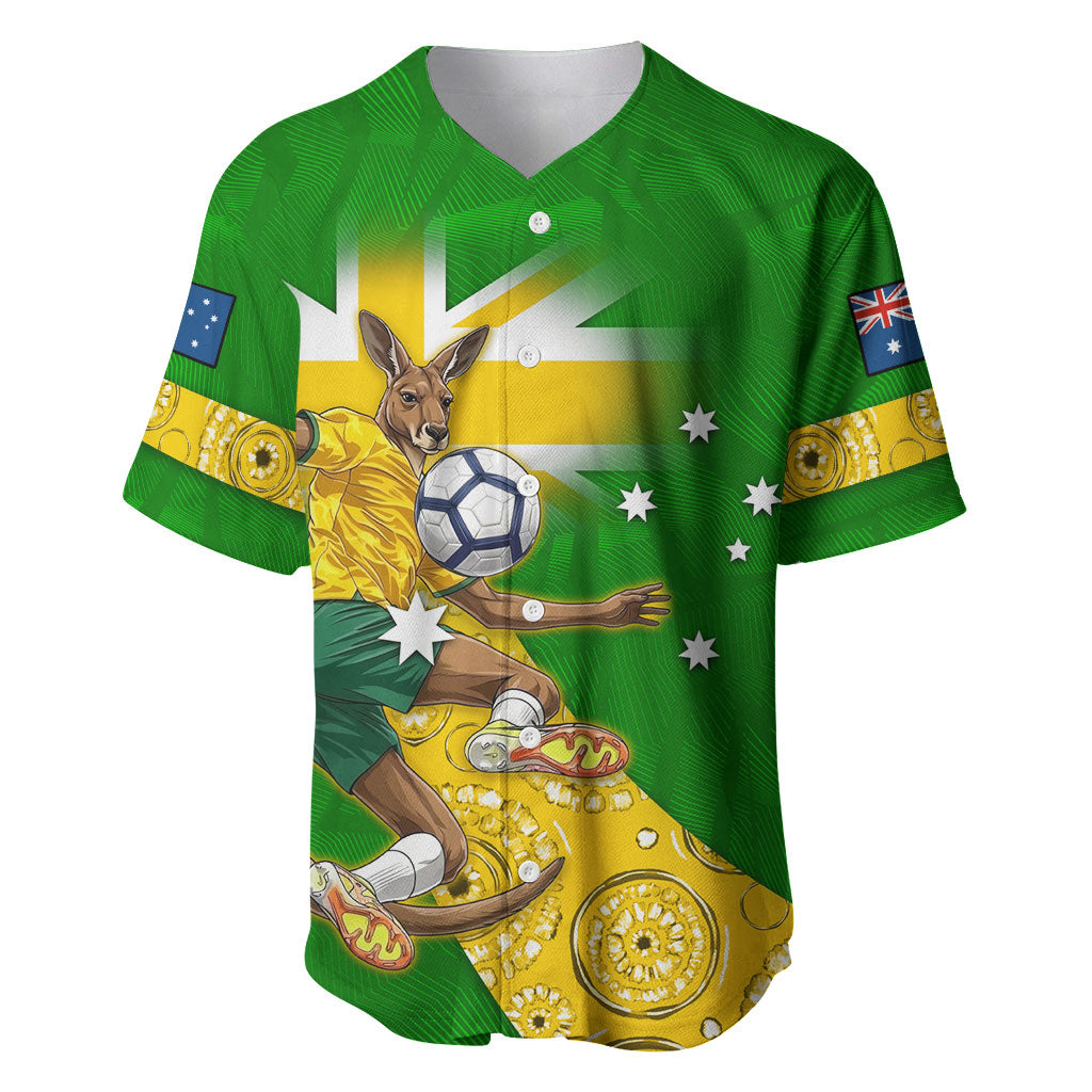 Personalized Australia Soccer Kangaroo Baseball Jersey Aussie Football Mascot Dynamic Sports Graphic