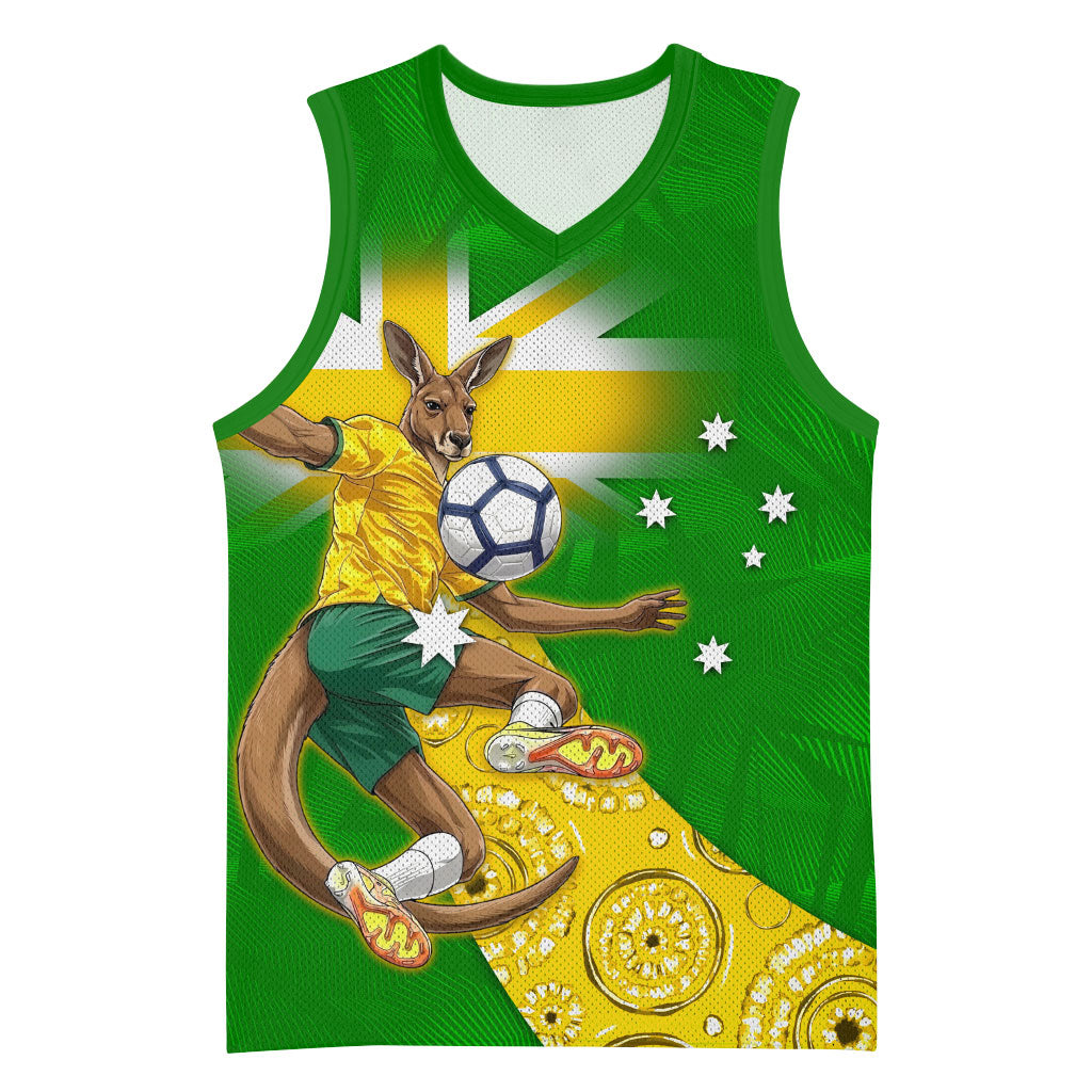 Personalized Australia Soccer Kangaroo Basketball Jersey Aussie Football Mascot Dynamic Sports Graphic