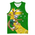 Personalized Australia Soccer Kangaroo Basketball Jersey Aussie Football Mascot Dynamic Sports Graphic