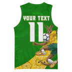 Personalized Australia Soccer Kangaroo Basketball Jersey Aussie Football Mascot Dynamic Sports Graphic