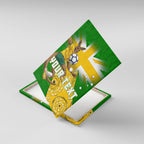 Personalized Australia Soccer Kangaroo Canvas Wall Art Aussie Football Mascot Dynamic Sports Graphic
