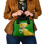 Personalized Australia Soccer Kangaroo Shoulder Handbag Aussie Football Mascot Dynamic Sports Graphic