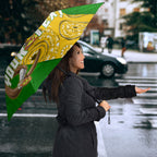 Personalized Australia Soccer Kangaroo Umbrella Aussie Football Mascot Dynamic Sports Graphic