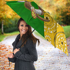Personalized Australia Soccer Kangaroo Umbrella Aussie Football Mascot Dynamic Sports Graphic