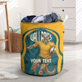 Personalized Wallabies Rugby Laundry Basket Australian Wallaby Kangaroo Team Graphic