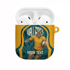 Personalized Wallabies Rugby AirPods Case Australian Wallaby Kangaroo Team Graphic