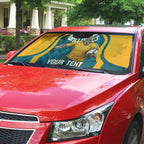 Personalized Wallabies Rugby Auto Sun Shade Australian Wallaby Kangaroo Team Graphic