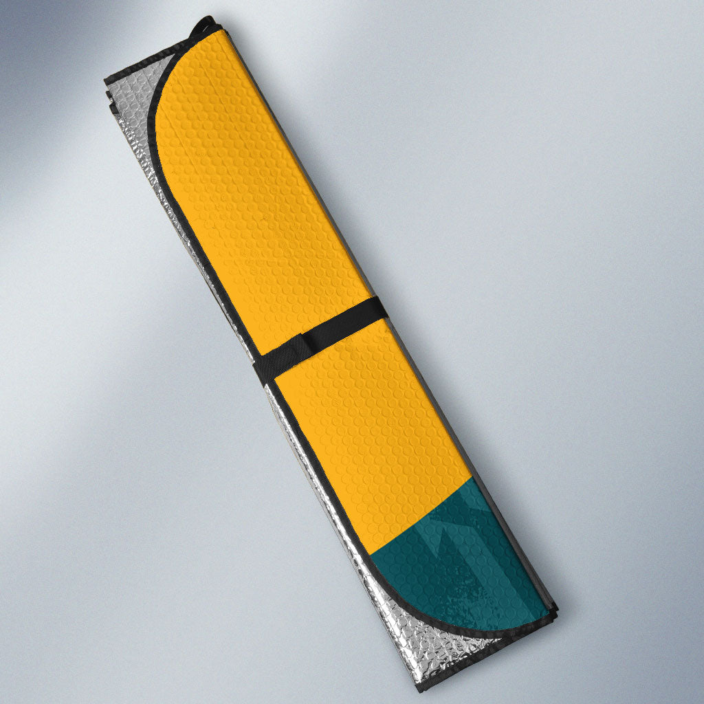 Personalized Wallabies Rugby Auto Sun Shade Australian Wallaby Kangaroo Team Graphic