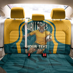 Personalized Wallabies Rugby Back Car Seat Cover Australian Wallaby Kangaroo Team Graphic