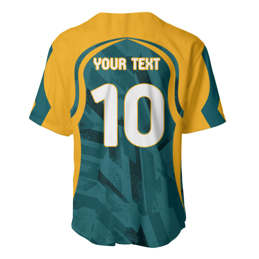 Personalized Wallabies Rugby Baseball Jersey Australian Wallaby Kangaroo Team Graphic