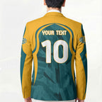 Personalized Wallabies Rugby Blazer Australian Wallaby Kangaroo Team Graphic