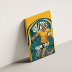 Personalized Wallabies Rugby Canvas Wall Art Australian Wallaby Kangaroo Team Graphic