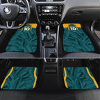 Personalized Wallabies Rugby Car Mats Australian Wallaby Kangaroo Team Graphic
