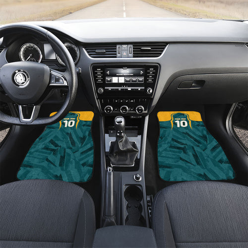 Personalized Wallabies Rugby Car Mats Australian Wallaby Kangaroo Team Graphic