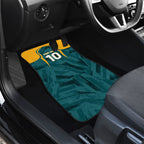 Personalized Wallabies Rugby Car Mats Australian Wallaby Kangaroo Team Graphic