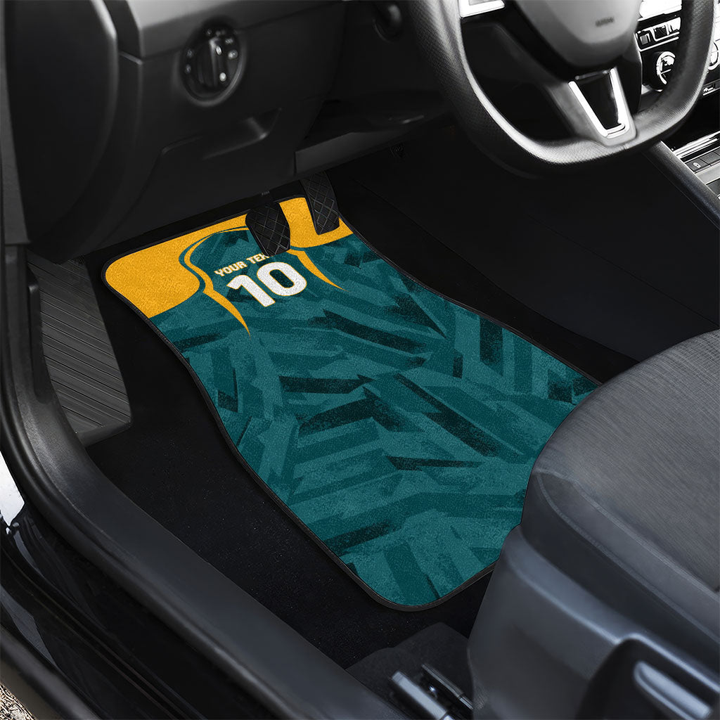 Personalized Wallabies Rugby Car Mats Australian Wallaby Kangaroo Team Graphic