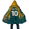 Personalized Wallabies Rugby Cloak Australian Wallaby Kangaroo Team Graphic
