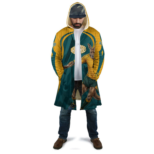 Personalized Wallabies Rugby Cloak Australian Wallaby Kangaroo Team Graphic