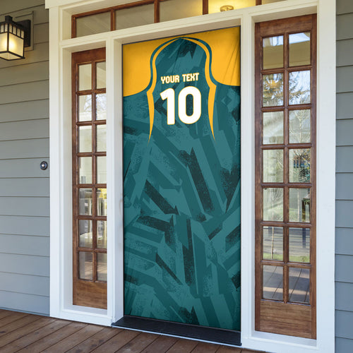 Personalized Wallabies Rugby Door Cover Australian Wallaby Kangaroo Team Graphic