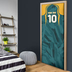 Personalized Wallabies Rugby Door Cover Australian Wallaby Kangaroo Team Graphic