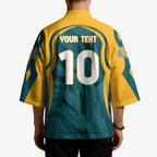 Personalized Wallabies Rugby Kimono Australian Wallaby Kangaroo Team Graphic
