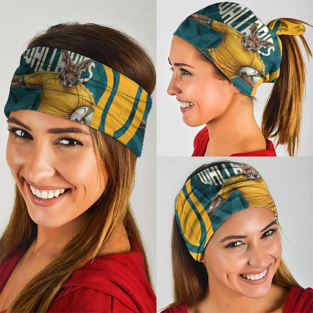 Personalized Wallabies Rugby Neck Gaiter Australian Wallaby Kangaroo Team Graphic