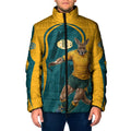 Personalized Wallabies Rugby Padded Jacket Australian Wallaby Kangaroo Team Graphic