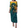 Personalized Wallabies Rugby Puletasi Australian Wallaby Kangaroo Team Graphic