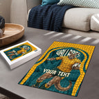 Personalized Wallabies Rugby Puzzle Australian Wallaby Kangaroo Team Graphic