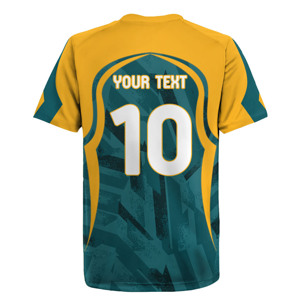 Personalized Wallabies Rugby Rugby Jersey Australian Wallaby Kangaroo Team Graphic