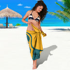 Personalized Wallabies Rugby Sarong Australian Wallaby Kangaroo Team Graphic