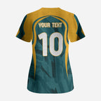 Personalized Wallabies Rugby Scrub Top Australian Wallaby Kangaroo Team Graphic