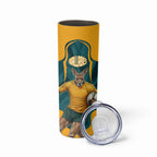 Personalized Wallabies Rugby Skinny Tumbler Australian Wallaby Kangaroo Team Graphic