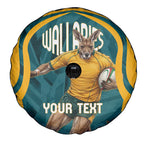 Personalized Wallabies Rugby Spare Tire Cover Australian Wallaby Kangaroo Team Graphic