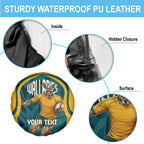 Personalized Wallabies Rugby Spare Tire Cover Australian Wallaby Kangaroo Team Graphic