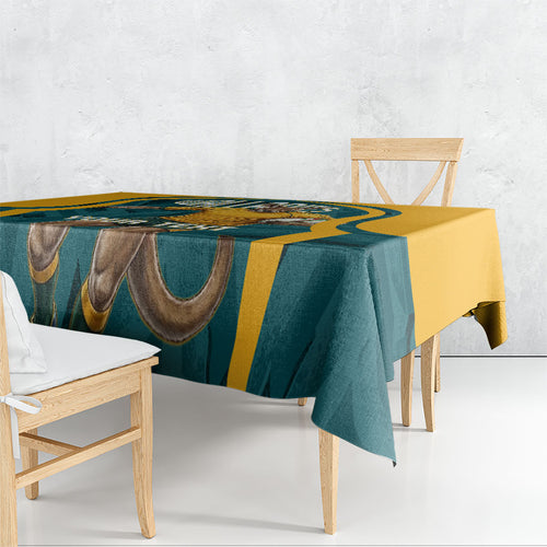 Personalized Wallabies Rugby Tablecloth Australian Wallaby Kangaroo Team Graphic