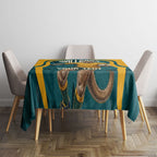 Personalized Wallabies Rugby Tablecloth Australian Wallaby Kangaroo Team Graphic