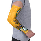 Personalised Australian Rugby Wallabies Arm Sleeves Aboriginal Art Kangaroo Player Design