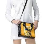 Personalised Australian Rugby Wallabies Shoulder Handbag Aboriginal Art Kangaroo Player Design