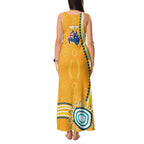 Personalised Australian Rugby Wallabies Tank Maxi Dress Aboriginal Art Kangaroo Player Design